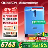 飞利浦（PHILIPS）5L升医用制氧机进口吸氧机家用老人孕妇氧气机EverFlo Q