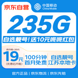 中国移动流量卡19元【自选靓号】全国通用电话卡手机卡5G长期纯上网卡学生卡手机号
