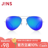 JINS睛姿 太阳镜男墨镜偏光镜开车驾驶镜蛤蟆镜潮流眼镜 MMF15S860 292P 灰色镜面