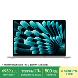 Apple/苹果AI笔记本/MacBookAir13.6英寸M3(8+10核)24G512G银色电脑MC8N4CH/A