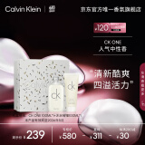 卡尔文克雷恩（Calvin Klein）ckone香水中性淡香水礼盒(100ml+沐浴啫喱100ml)礼物(效期至26.5)