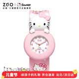 正港（ZGO）儿童手表3-6岁女孩幼儿宝宝hellokitty玩具卡通电子手表 307