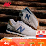 NEW BALANCE NB574官方休闲鞋男鞋女鞋情侣复古舒适夏季透气百搭轻便运动鞋 灰色 ML574LGI 36 (脚长22cm尺码详询客服)
