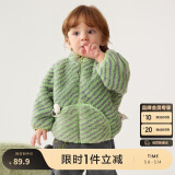 巴拉巴拉儿童外套男童衣服2024女童秋冬宝宝珊瑚绒童装可爱萌208424105202