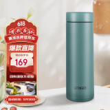 虎牌（TIGER）梦重力轻量便携不锈钢保温保冷杯MMP-B30C-GE雨林绿300ml