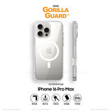 猩球卫士高级感光学透明保护壳适用Apple/苹果iPhone16ProMax磁吸晶透手机壳全包防摔硅胶套简约商务外壳