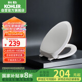 科勒（KOHLER）法弧型缓降盖板马桶座便器盖板K-4713T-0
