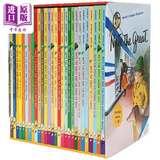 小侦探内特28册盒装全集故事 Nate the Great 系列 儿童初级章节书桥梁书 寒假推荐280L-600L 大侦探小说英文原版