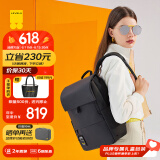 地平线8号（LEVEL8）双肩包男女士14英寸笔记本电脑包MOMENT商务通勤学生书包旅行背包