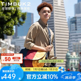 TIMBUK2拼色邮差包经典信使包斜挎包通勤包单肩挎包运动骑行背包送男友礼 黄色/红色环保款 M