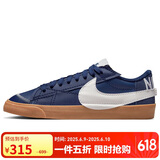 耐克NIKE男板鞋缓震透BLAZER LOW运动鞋DR9865-400深藏青44