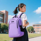 Edison初中生书包护脊防泼水大容量双肩包小学生高年级背包L796-11