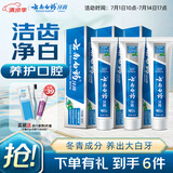 云南白药经典系列牙膏套装 护龈祛渍洁齿 亮白清新口气冬青香型165g*3