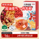 京东京造人参桂圆红枣枸杞茶150g大姨妈送女友可定制泡水喝养生茶茶叶团购