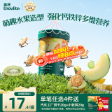英氏（Engnice）婴幼儿水果派对饼干蜜瓜猕猴桃味 婴儿零食辅食饼干宝宝零食85g
