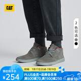 CAT卡特休闲鞋男士CODE系列户外百搭中帮鞋拼色板鞋休闲靴 灰色 41