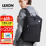 乐上（LEXON）法国品牌双肩包14英寸商务电脑包男防泼水背包通勤笔记本书包礼物