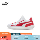 彪马（PUMA）【邹阳同款】缓震透气网眼实战篮球鞋男女运动鞋194454 白-鲜红色-04 41