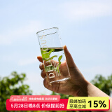 川岛屋 欧式英文耐热玻璃杯 方形水杯喝茶杯果汁杯牛奶杯饮料杯子B-138 DELICIOUS高款