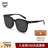 MCM方框太阳镜开车防晒墨镜女大框显瘦遮阳墨镜男女 礼物 720SLB-004黑色花纹