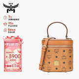 MCM AREN 小号单肩斜挎包链条包水桶包手提女包 干邑色 礼物