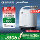 鱼跃医用分子筛制氧机吸氧机静音家用老人5L升级6L升8F-6AW中重度缺氧