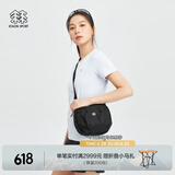KOLON SPORT/可隆小腰包 男女通用户外休闲TREKKING HIPSACK挎包 LUBH4MNK03-BK 黑色 XXX