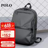 POLO男士双肩包背包男电脑包14/15.6英寸大学生书包出差旅行笔记本