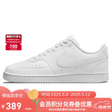 耐克NIKE运动板鞋女缓震COURT VISION运动鞋DH3158-100白37.5