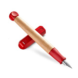 凌美德国进口 凌美(LAMY)练字钢笔 ABC儿童小学生入门练字钢笔墨水笔钢笔A尖（不带吸墨器）送学生 红色