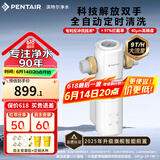 滨特尔（pentair）前置过滤器大通量家用全屋自来水管道40μm过滤器9吨/H大流量水驱涡轮+反冲洗刮洗净水器 【顶配】9T/H大流量S260全自动