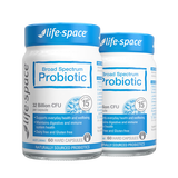 Life Space益倍适成人广谱益生菌胶囊320亿高活性60粒*2瓶