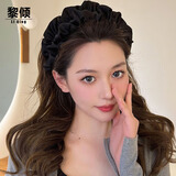 黎倾黑色发箍女高级感外出头饰高颅顶扎头发的饰品新款发卡头箍发饰