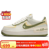 耐克NIKE缓震板鞋女空军一号 AIR FORCE 1 运动鞋 FN6335-101帆白36.5