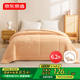 京东京造亲亲棉花被 100%新疆一级棉胎填充 A类秋冬被子被芯 6.2斤2x2.3m