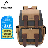 海德（HEAD）双肩包男女15.6英寸笔记本电脑包酷帅书包大容量防泼水骑行背包