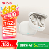 努比亚（nubia）蓝牙耳机挂耳式LiveFlip【政府补贴15%】骨传导概念无线开放式运动长续航AI智能耳挂通用苹果红魔 