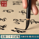 善琏湖笔狼毫毛笔套装专业级书法大中小楷草书行书毛笔高档礼盒精品文房四