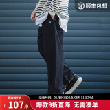 马登工装美式复古Easypants卡其休闲裤军绿色宽松直筒束脚长裤子男夏 藏蓝色 M （130-145斤）
