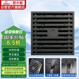 潜水艇（Submarine）MTK50-10黄铜镀镍枪灰色拉丝防臭地漏卫生间淋浴大排量地漏50管径