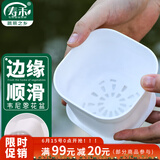 寿禾 花盆超小塑料园艺种植多肉盆栽带托盘 韦尼恩盆含托1个装
