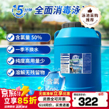 亿速清消毒片游泳池专用剂水处理药速溶丸2g强氯精含氯50%三氯异氰尿酸 25KG/桶