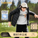 巴拉巴拉童装儿童羽绒服男女童轻薄秋冬季中大童短款外套