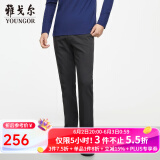 雅戈尔（YOUNGOR）休闲裤男DP棉免烫不易皱裤子宾霸莱卡面料休闲裤 VCDP319998CWA深灰色 33/82A