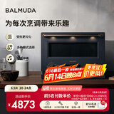 巴慕达（BALMUDA）【国家补贴】微波炉烤箱家用微烤一体机智能快捷快速解冻简单易操控一级能效正品 深灰色