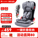 innokids儿童安全座椅可折叠9个月-12岁汽车用isofix接口ZY25星羽骑士