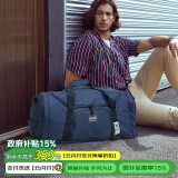 爱可乐旅行包Xroads带扩容大容量行李包可折叠背包手提袋CW2040海军蓝L