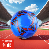 足球5号成人专业比赛训练初中生考试专用少年儿童五号足球运动 5号/标准蓝色图案随机 裸球（无赠品）