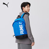 彪马（PUMA）红色轻便旅行大容量双肩背包男女户外通勤运动书包074417 深蓝色-07 OSFA
