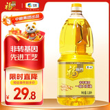 福临门食用油 非转基因一级大豆油1.8升 小瓶装植物油  中粮出品
